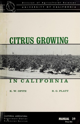 Citrus growing in California