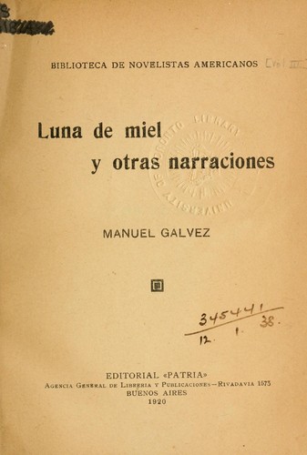 Luna de miel y otras narraciones