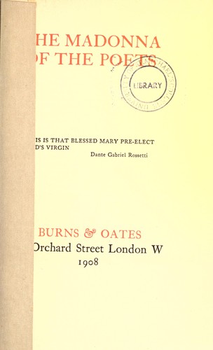 The Madonna of the poets