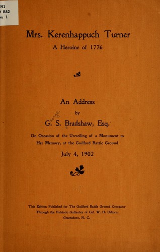 Mrs. Kerenhappuch Turner