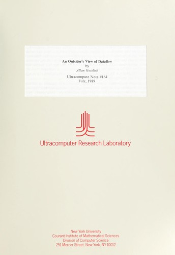 An outsider's view of dataflow