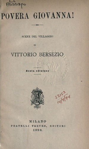 Povera Giovanna