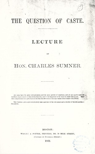 The question of caste