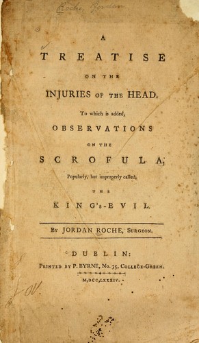 Treatise on the injuries of the head