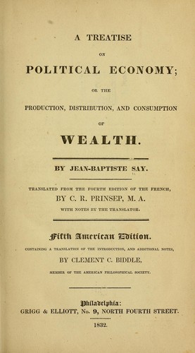 A treatise on political economy