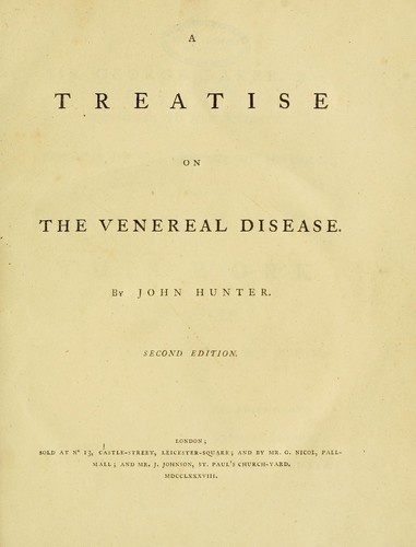 A treatise on the venereal disease