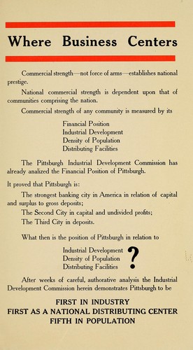 Where business centers ...