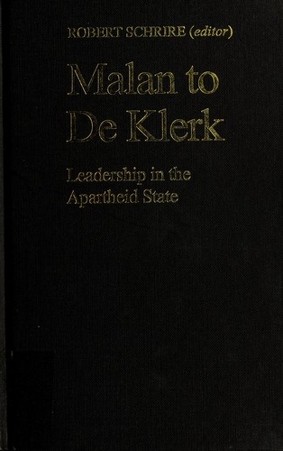 Malan to de Klerk