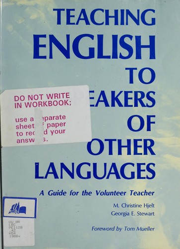 Teaching English to speakers of other languages