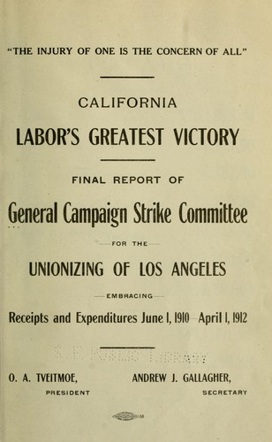 California labor's greatest victory