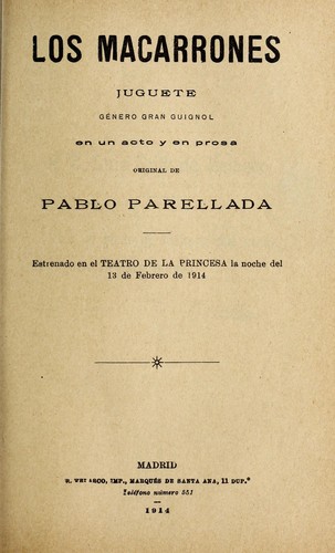 Los macarrones