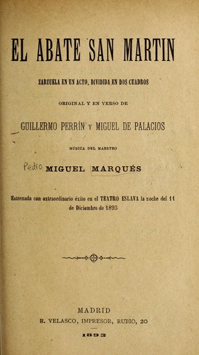 El abate San Marti n