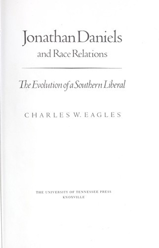 Jonathan Daniels and race relations