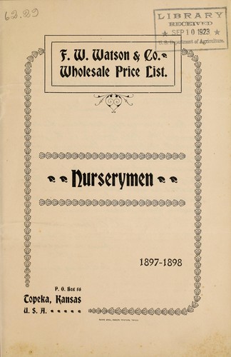 Wholesale price list