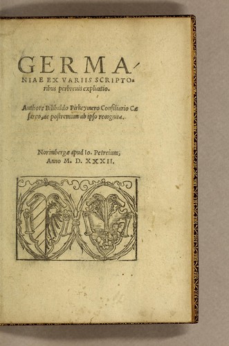 Germaniae ex variis scriptoribus perbreuis explicatio