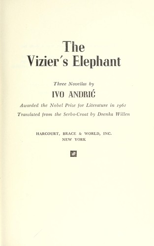 The vizier's elephant; three novellas