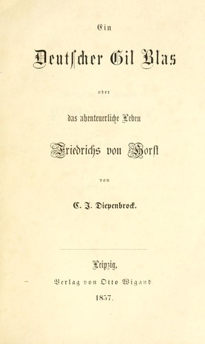 Ein deutscher Gil Blas