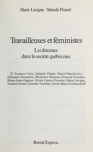 Travailleuses et féministes