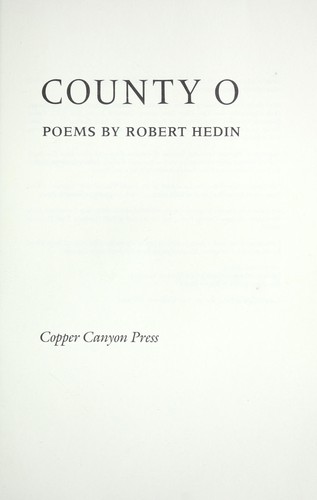 County O : poems
