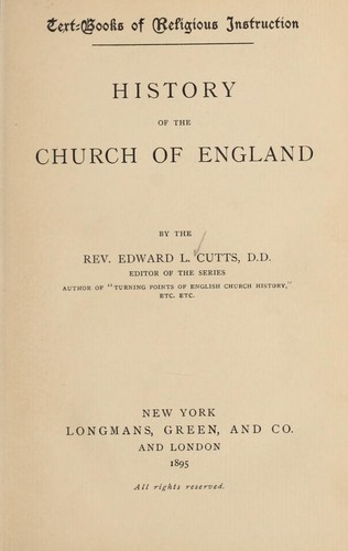 History of the Church of England