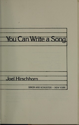 If they ask you, you can write a song