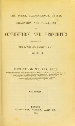 The forms, complications, causes, and treatment of bronchitis