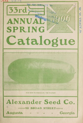 33rd annual spring catalogue