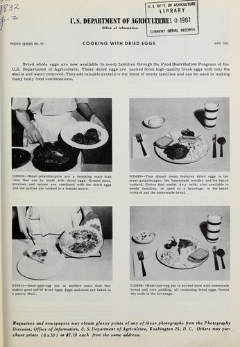 Cooking with dried eggs