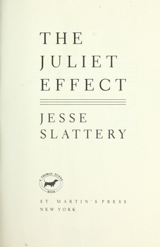 The Juliet effect