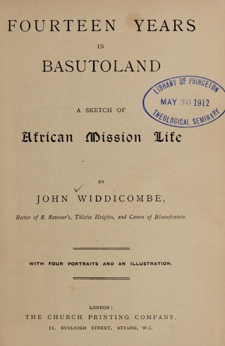 Fourteen years in Basutoland