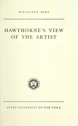 Hawthorne's view of the artist.