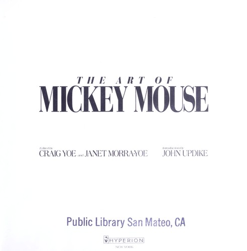 The Art of Mickey Mouse