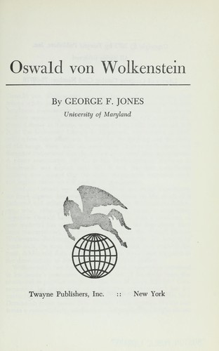 Oswald von Wolkenstein
