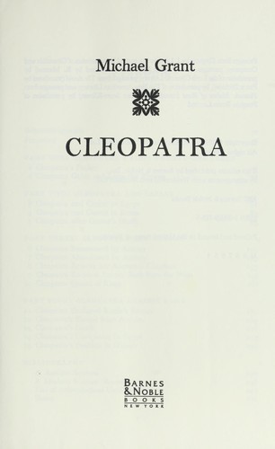 Cleopatra.