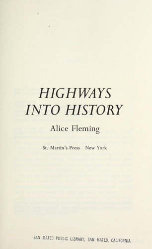 Highways into history