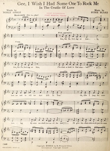 Gee, I wish I had some one to rock me