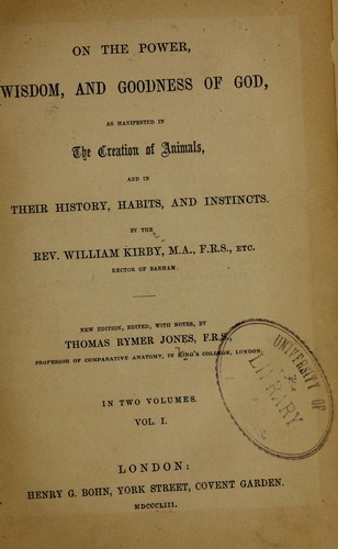 On the power, wisdom, and goodness of God