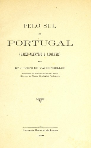 Pelo sul de Portugal