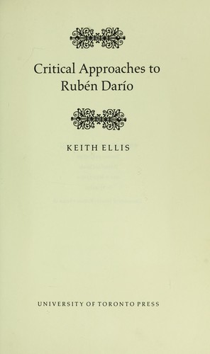 Critical approaches to Ruben Dario