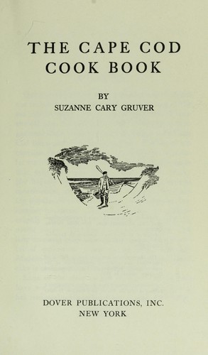 The Cape Cod cook book