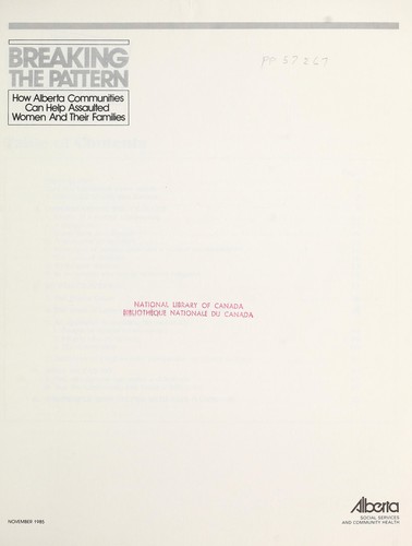 Breaking the pattern