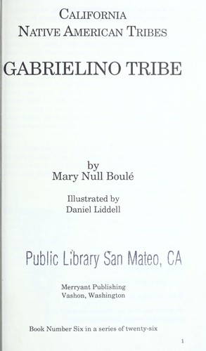 Gabrielino tribe