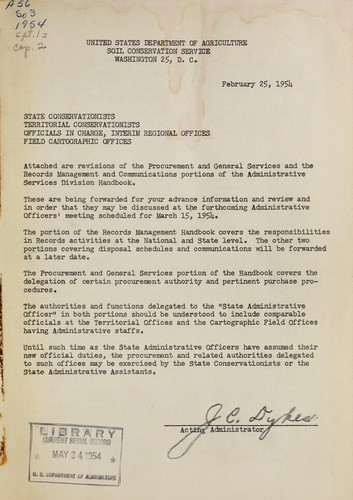 Records management and communications handbook