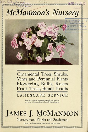 Ornamental trees, shrubs, vines and perennial plants, flowering bulbs, roses, fruit trees, small fruits, landscape service