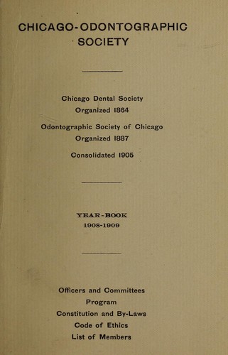 Year Book 1908-1909