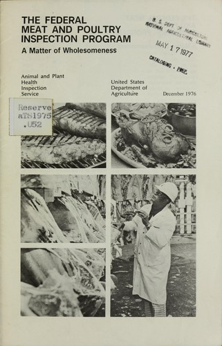 The Federal Meat and Poultry Inspection Program