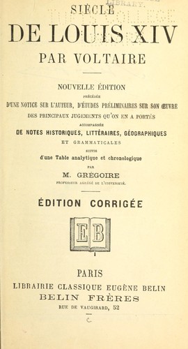 Si©·cle de Louis XIV