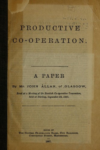 Productive co-operation ...