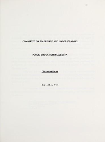 Public education in Alberta