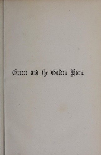 Greece and the Golden Horn